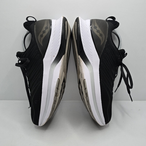 Saucony | Endorphin Shift black white running low-top sneakers | WMS 9.5 - Picture 7 of 9